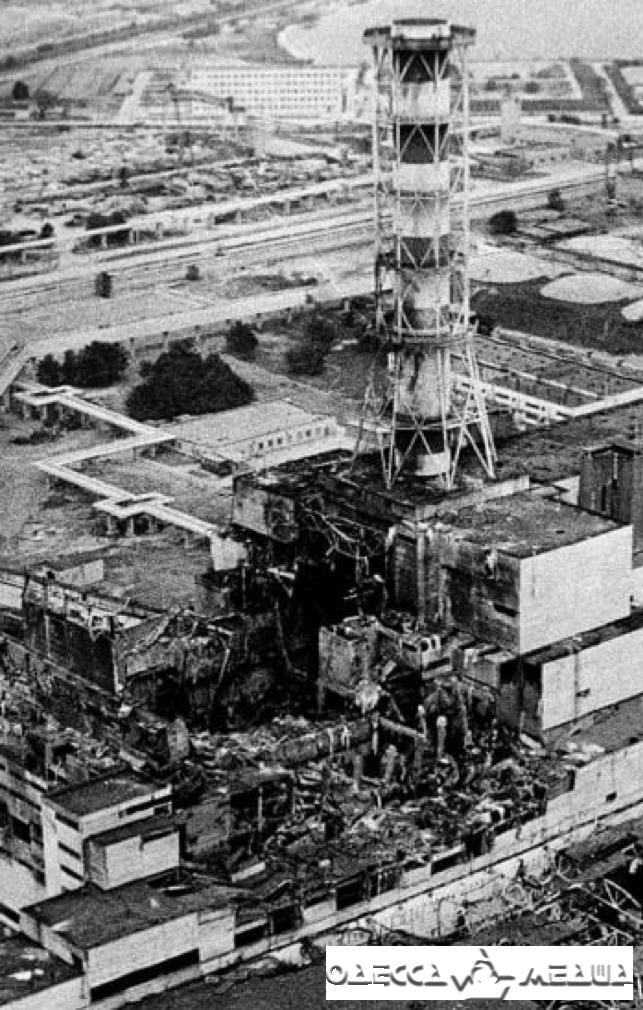 destroyed unit number 4 chernobyl nuclear power plant photo min